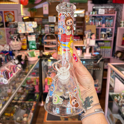 Cute Monster Beaker Bong