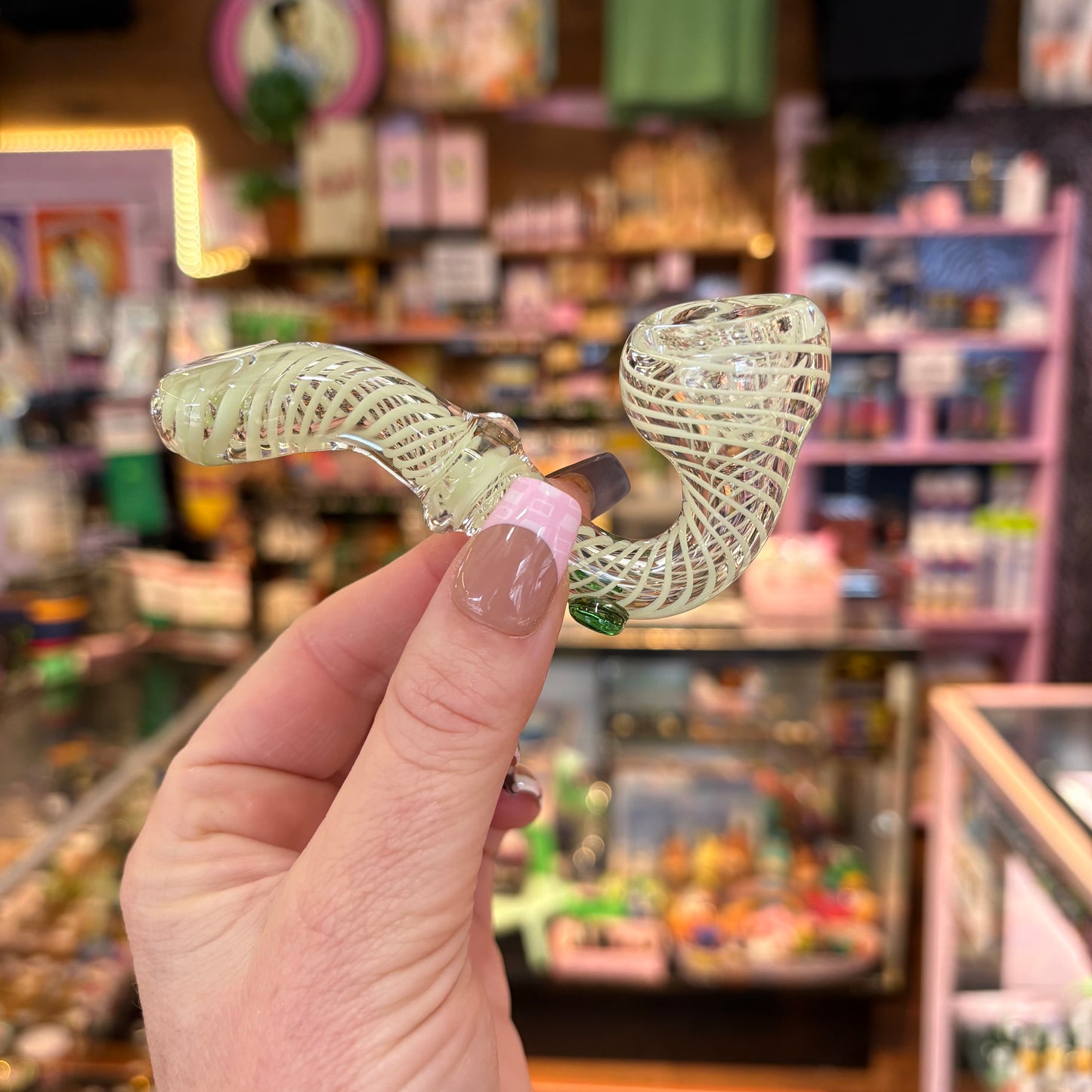 Mini Pastel Swirl Sherlock Pipe