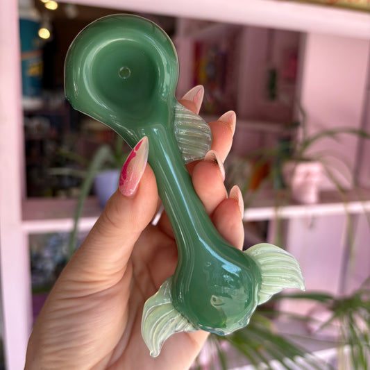 Mermaid Fin Glass Pipe