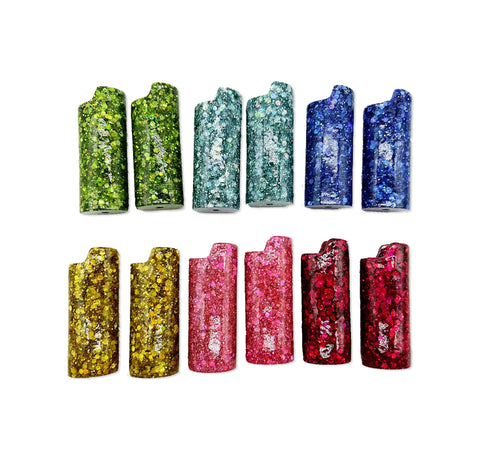 Chunky Glitter Lighter Case