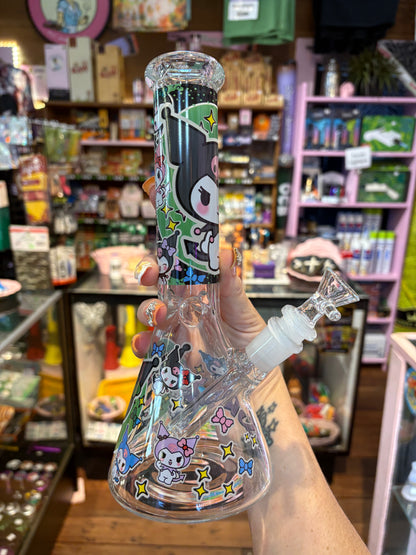 Evil Bunny Decal Beaker