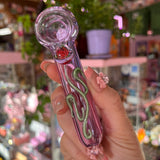 Pretty Flower Glass Pipe