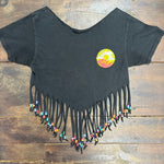 Handmade Fringed Beaded Top