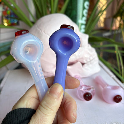 Valentine Heart Glass Pipe