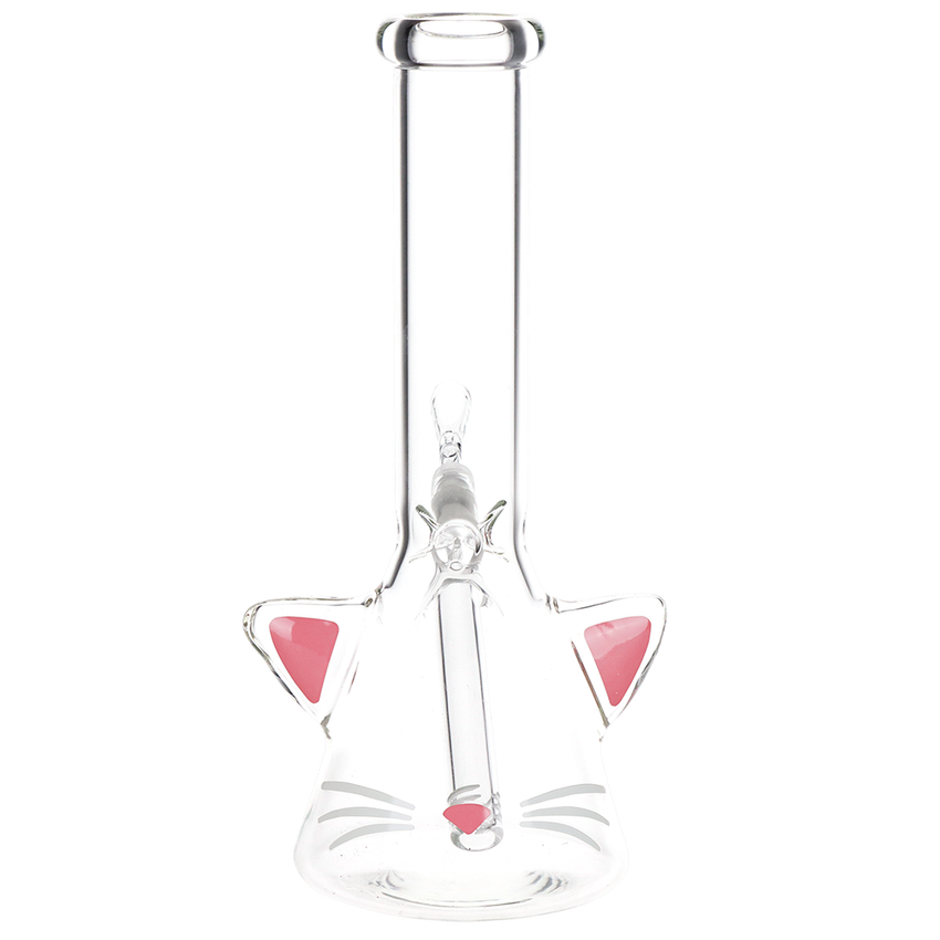 Kitty Face Beaker Water Pipe