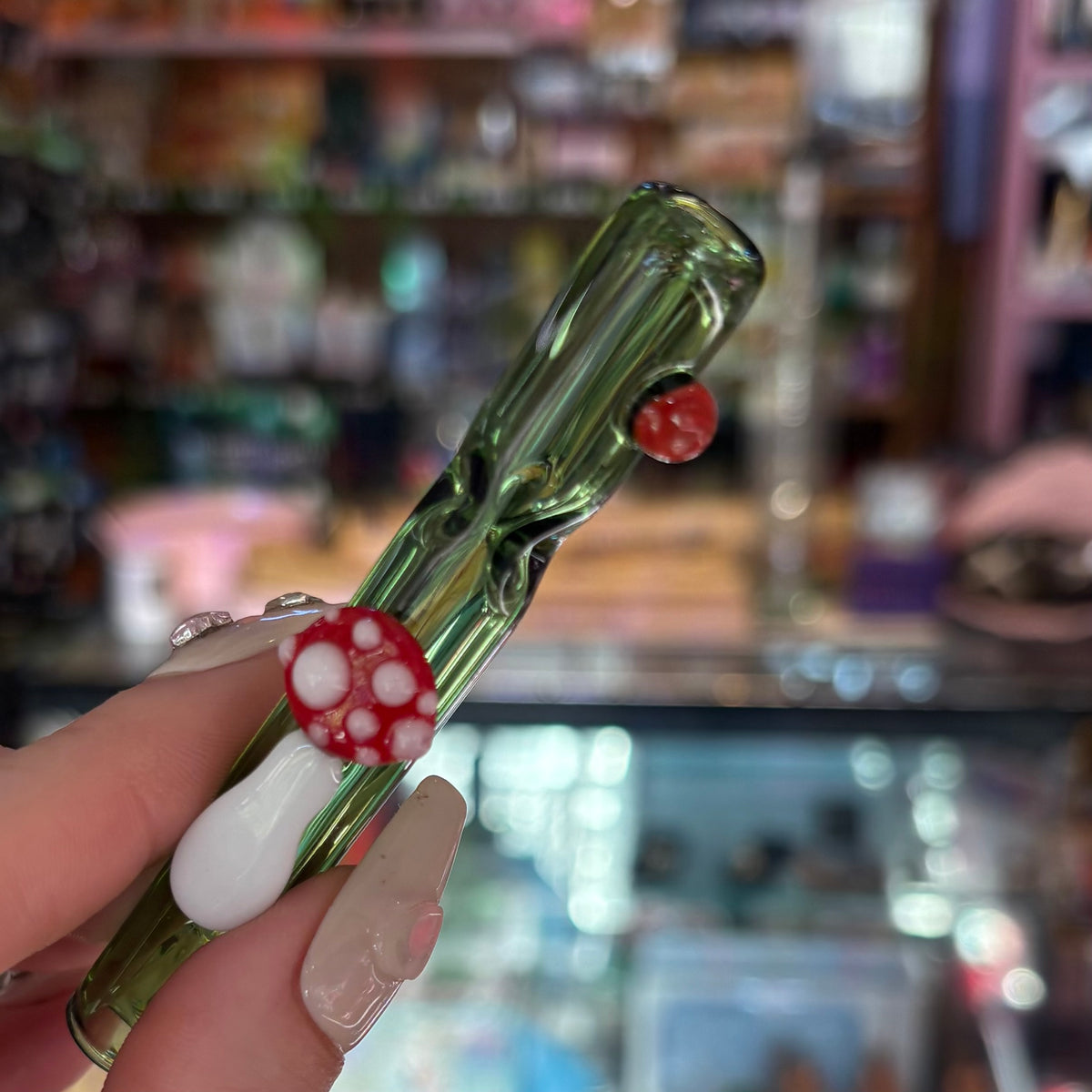 Cute Glass Cone Holder