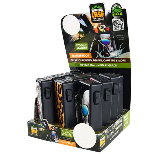 Survival Case for Cigs and Lighter