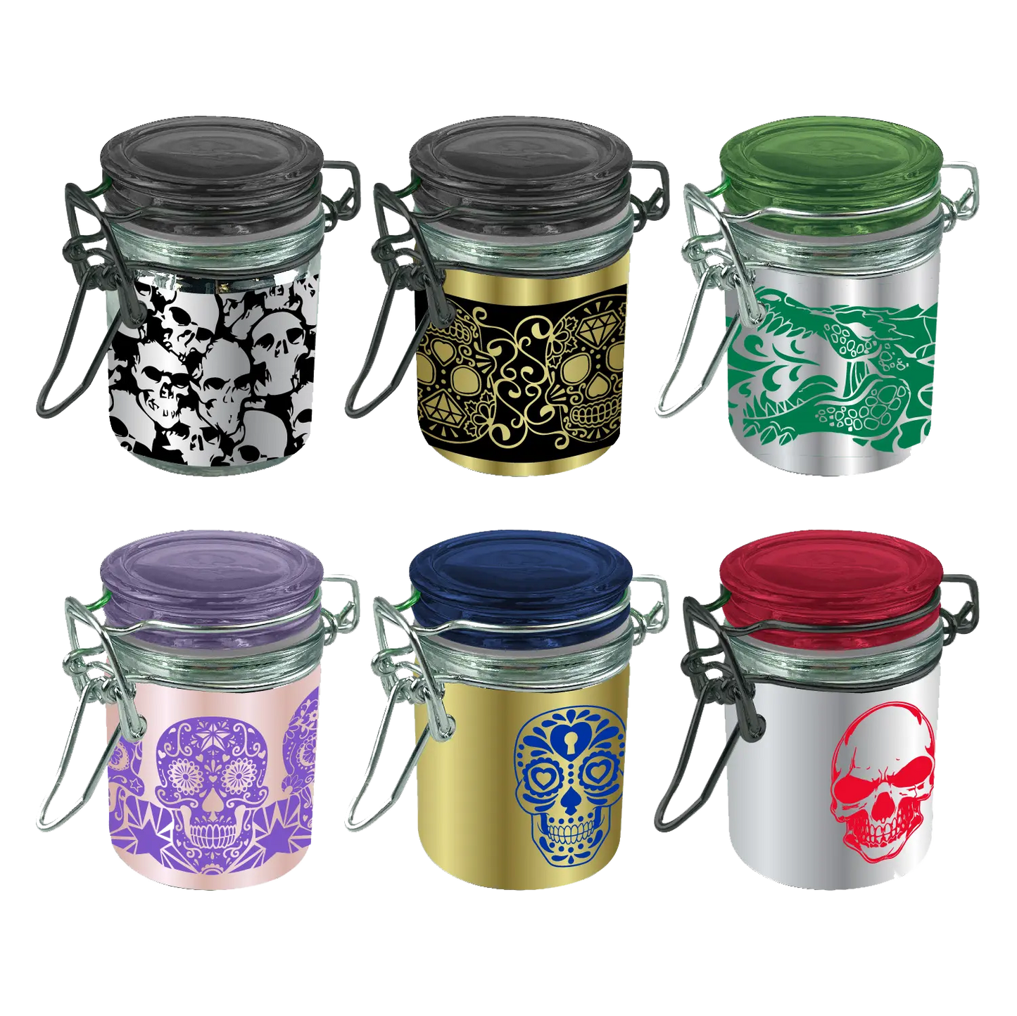 Mini Glass Stash Jar