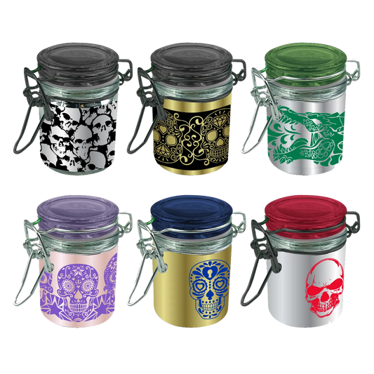 Mini Glass Stash Jar