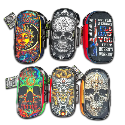 Colorful Locking Smell Proof Storage Case