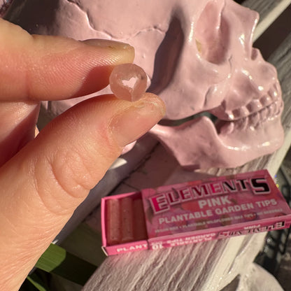 Elements Pink Plantable Garden Tips