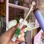 Cute Glass Cone Holder