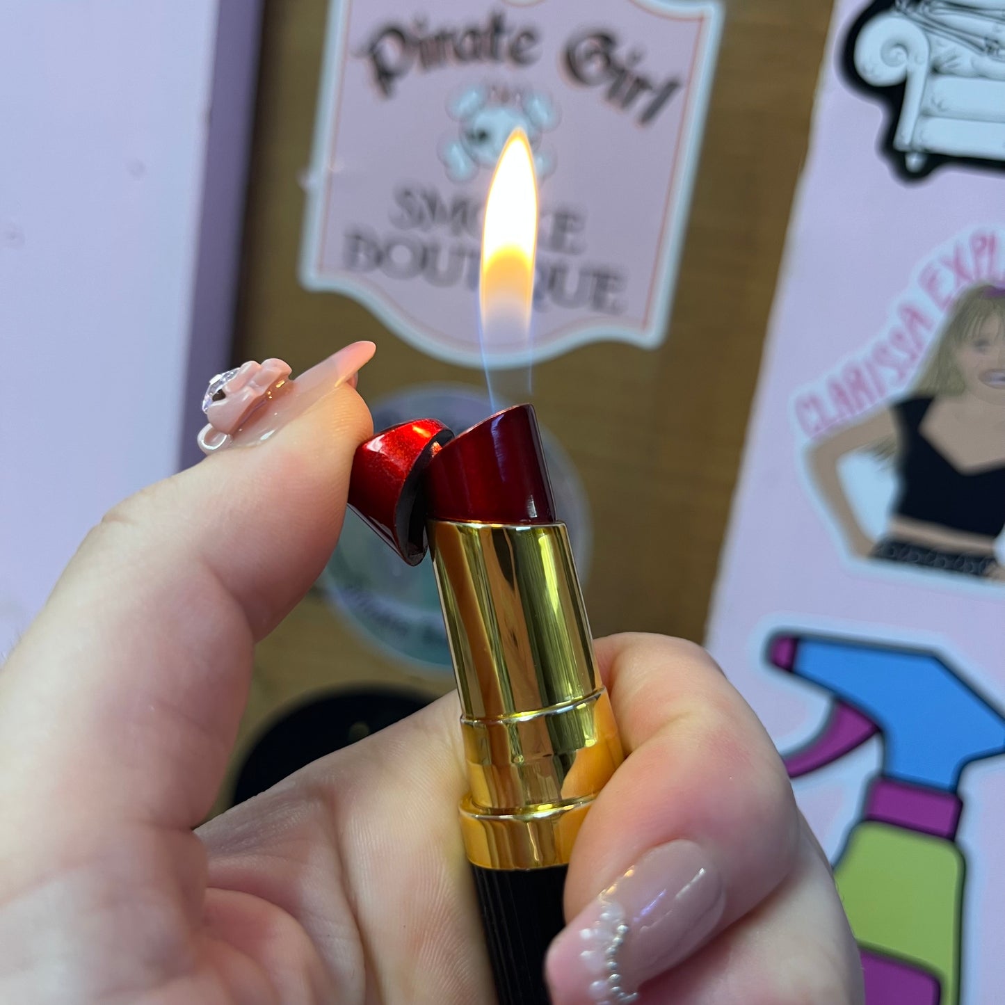 Black Lipstick Lighter