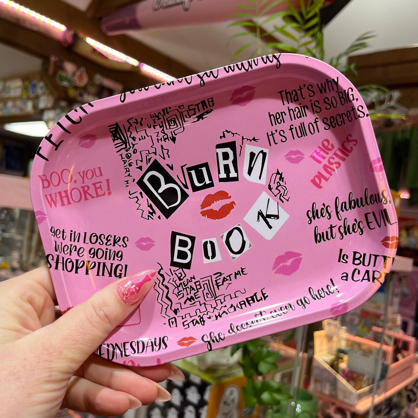 Burn Book Rolling Tray