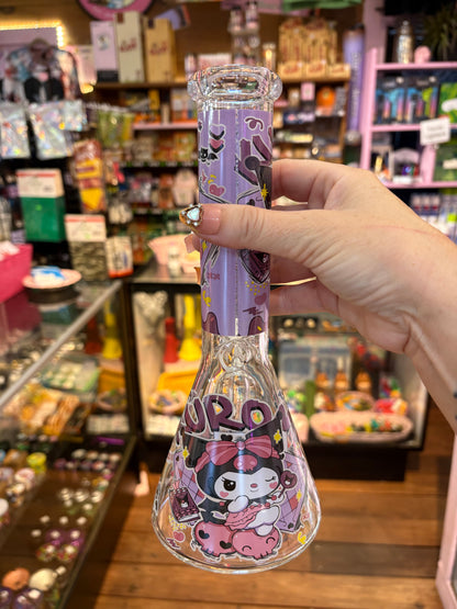 Evil Bunny Decal Beaker