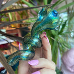 Twisted Rainbow Dichro Glass Pipe