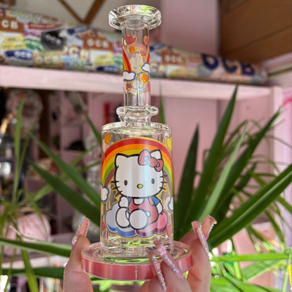 Pretty Kitty Rainbow Water Pipe