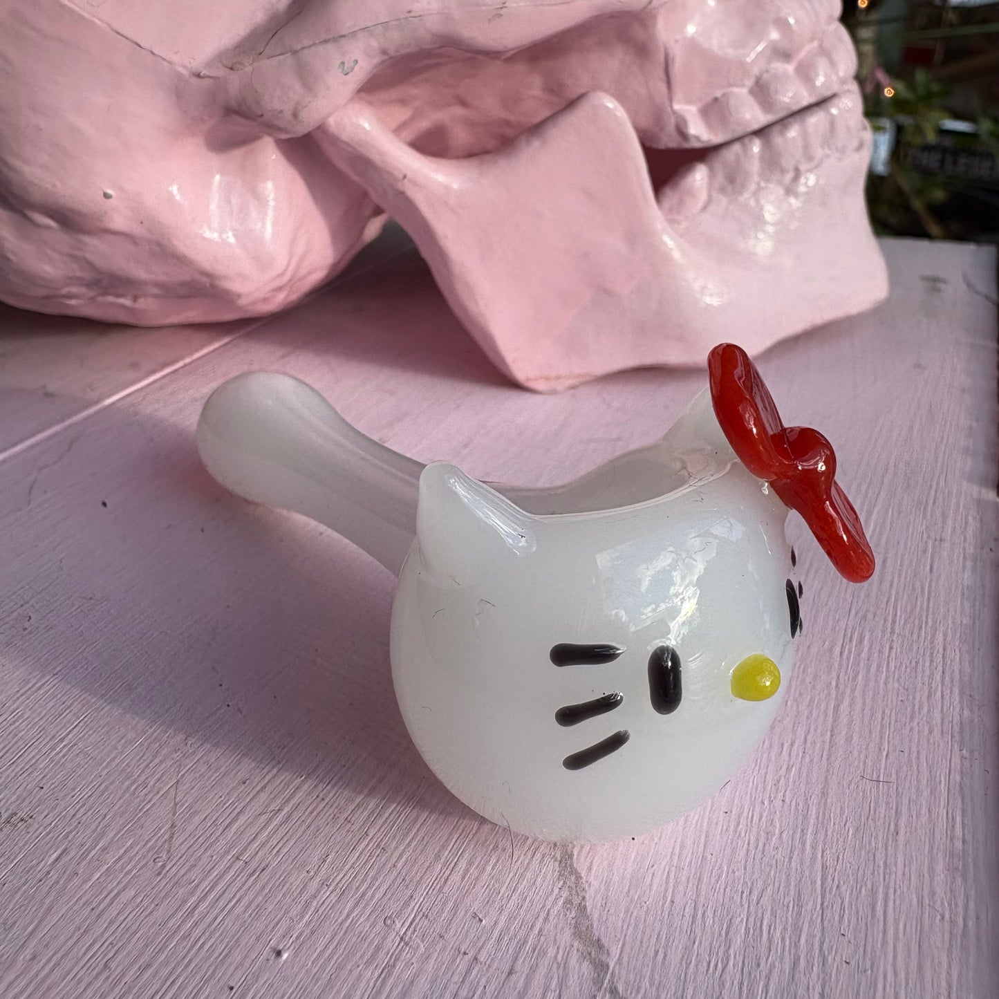 Cute Cat Glass Pipe