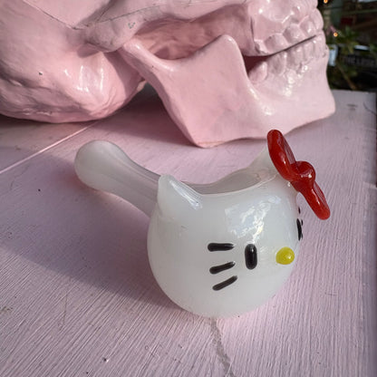 Cute Cat Glass Pipe