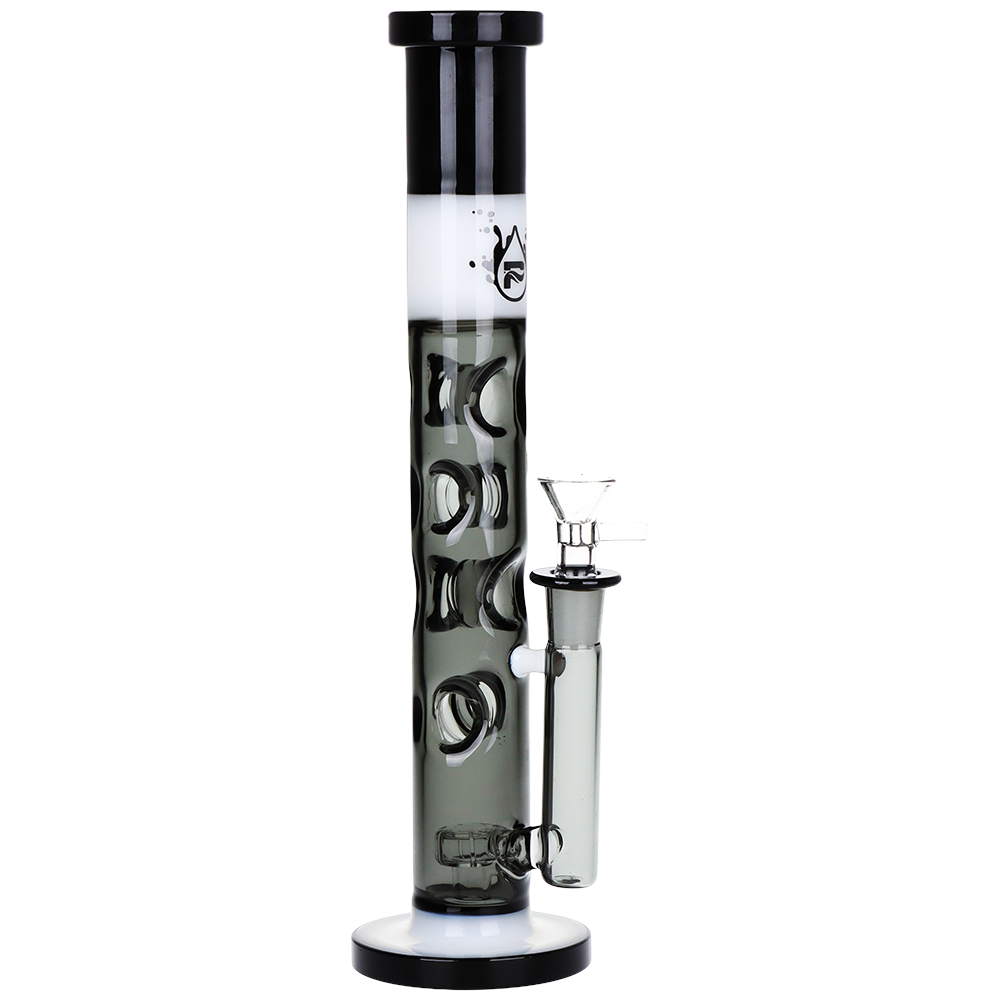 Holey Straight Tube Water Pipe
