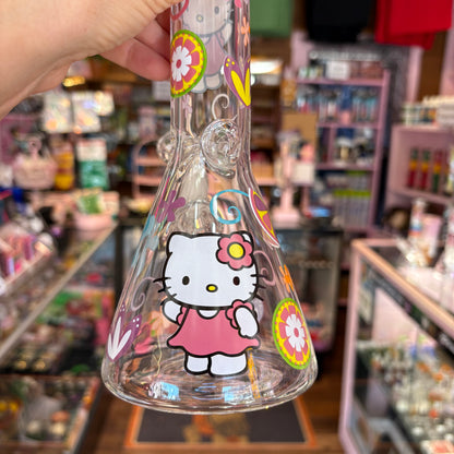 Pretty Kitty Beaker Bong