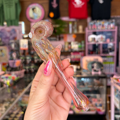 Color-changing Octopus Glass Pipe