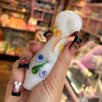 Lyric Glass Rainbow Glass Pipe