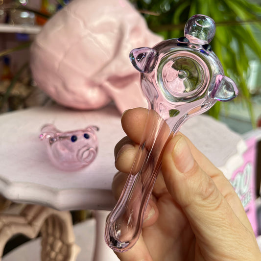 Clear Piggy Pipe