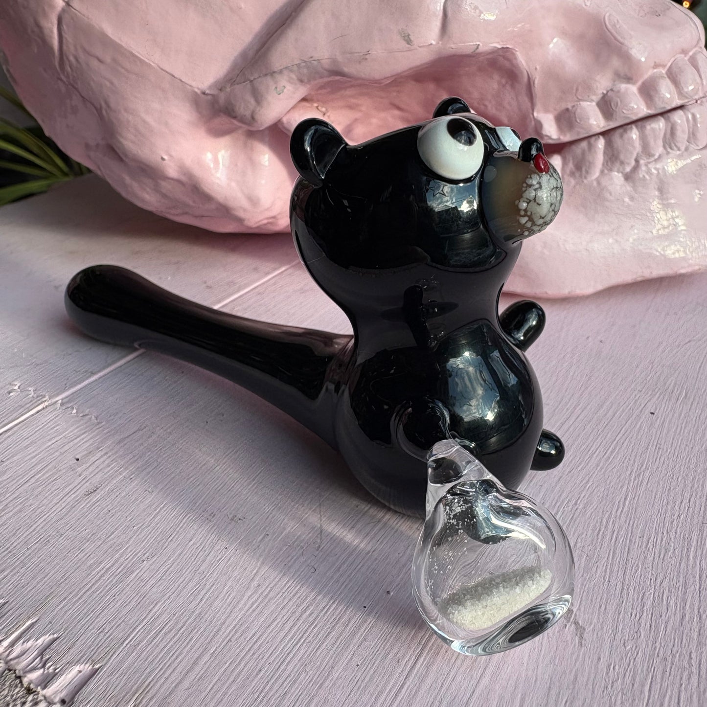 Cocaine Bear Glass Pipe
