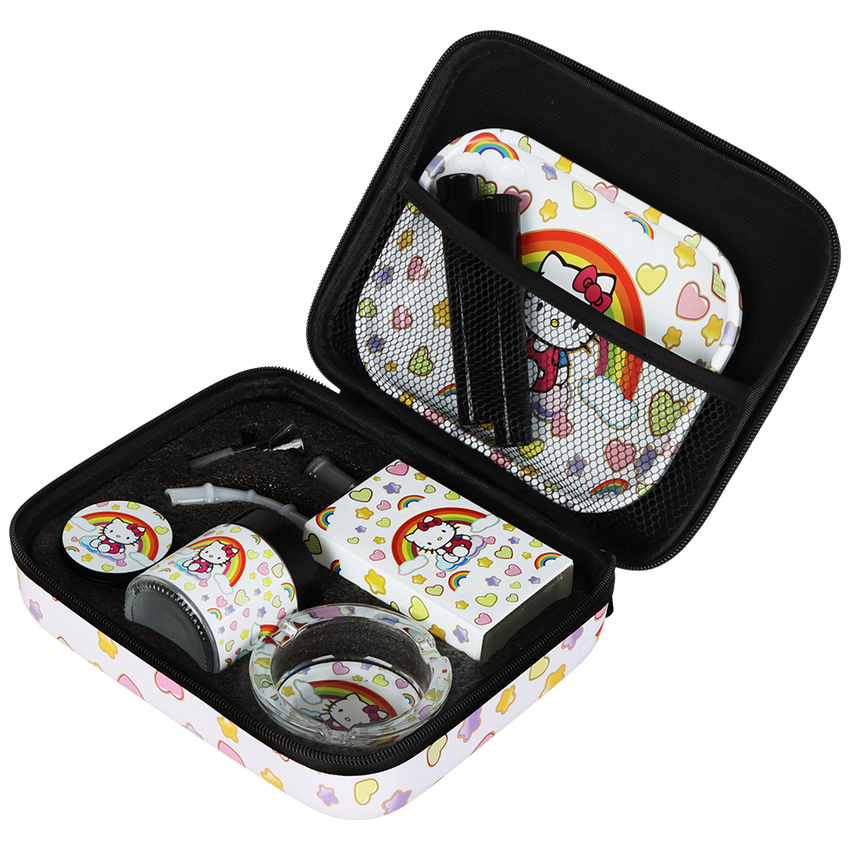 Cute Kitty Juice Box Water Pipe Travel Kit