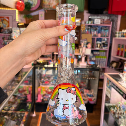 Pretty Kitty Beaker Bong