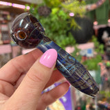 Heady Flat Mouthpiece Glass Pipe