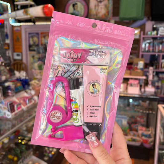 Pink Lighter Clip Set