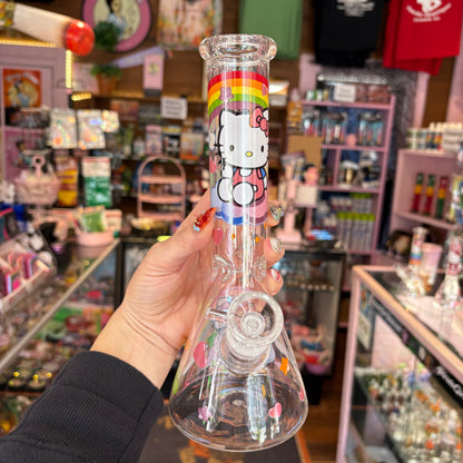 Pretty Kitty Beaker Bong