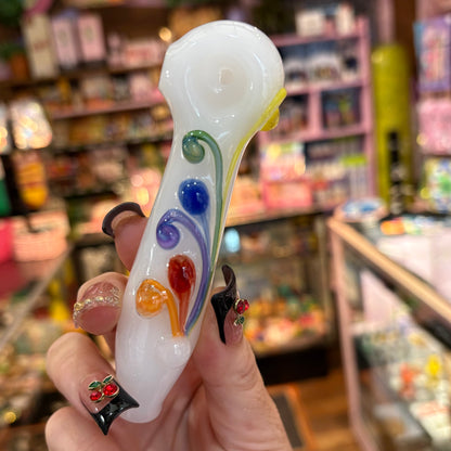 Lyric Glass Rainbow Glass Pipe