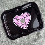 Mini Black Pirate Girl Rolling Tray