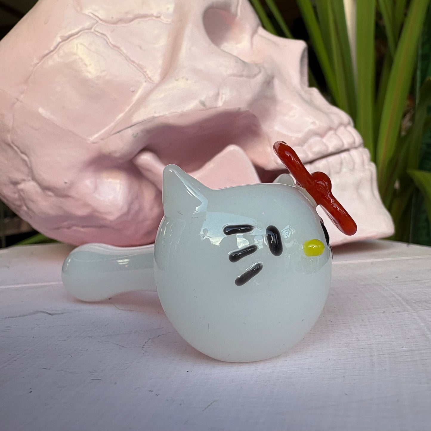 Cute Cat Glass Pipe