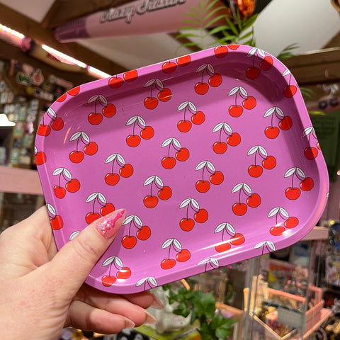 Cherries Rolling Tray