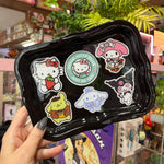 Mini Black Pirate Girl Rolling Tray