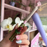 Cute Glass Cone Holder