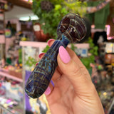 Heady Flat Mouthpiece Glass Pipe