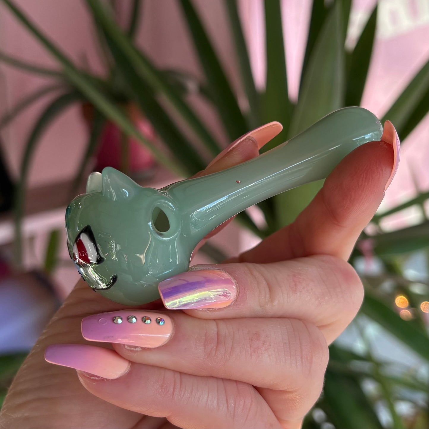 Bulbasaur Glass Pipe