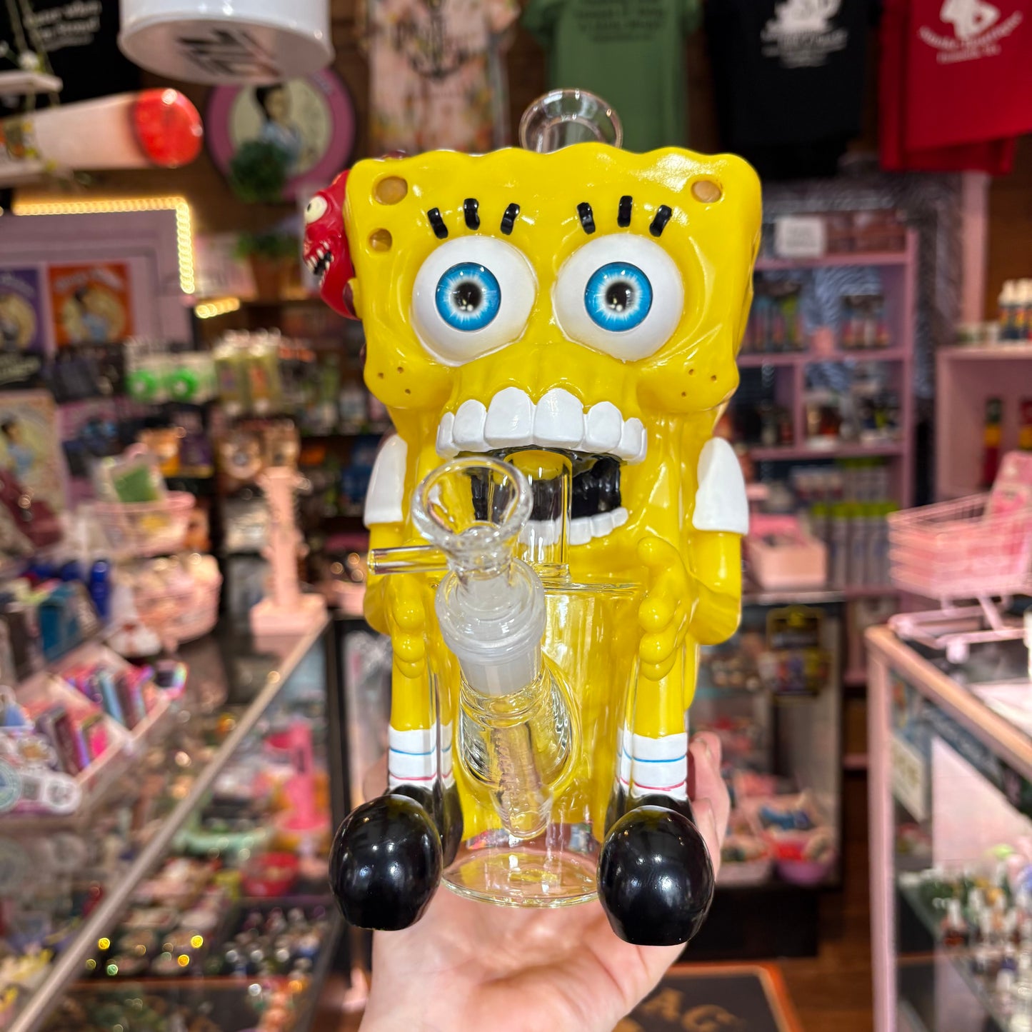 Possessed Spongebob Water Pipe