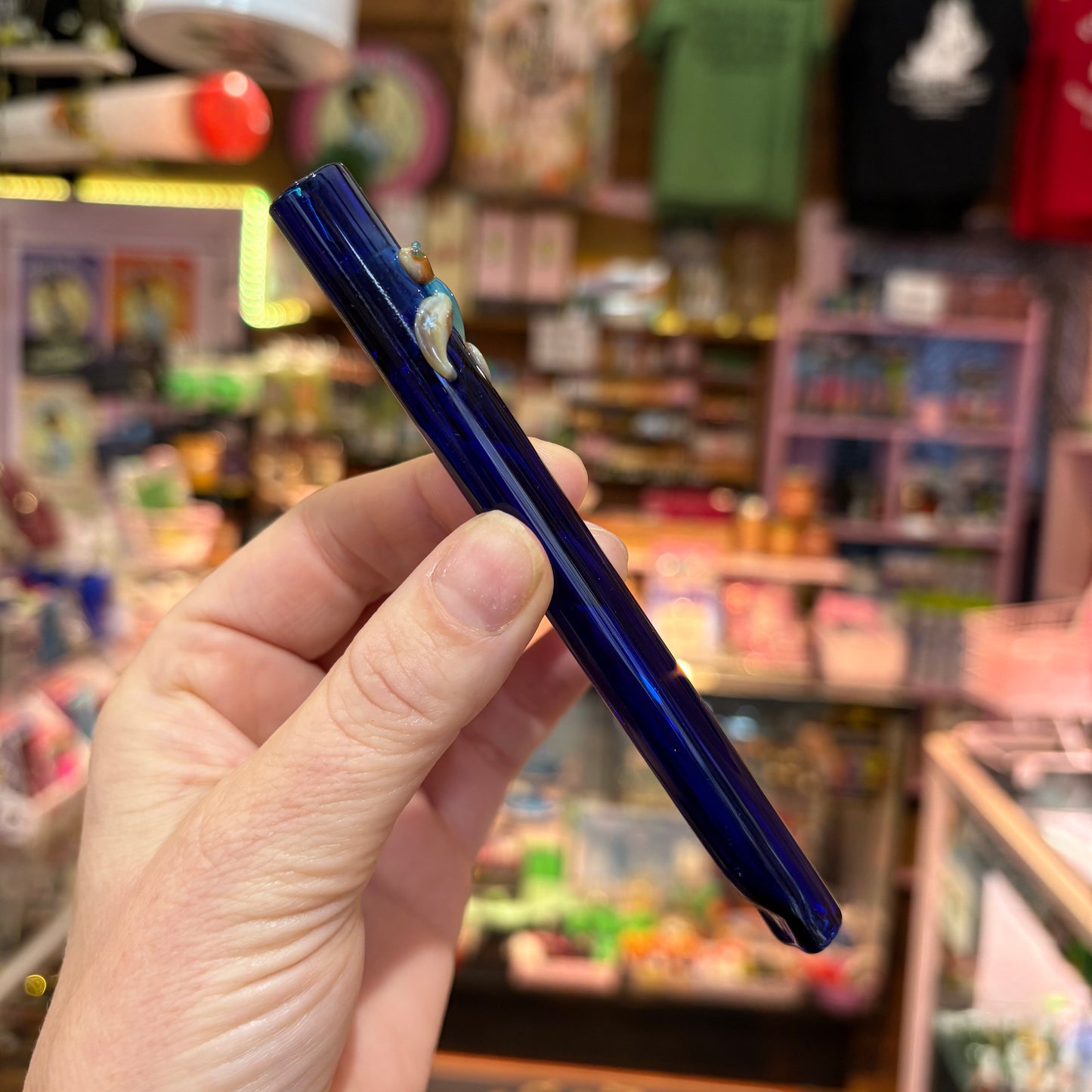 Handmade Glass Chillum One-Hitter