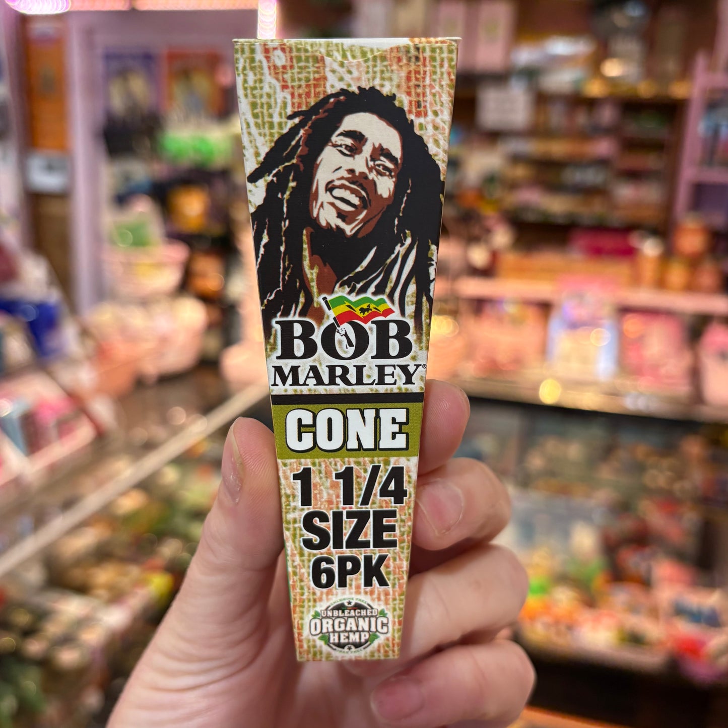 Bob Marley Organic 1 1/4 Cones - 6pk