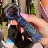 Heady Flat Mouthpiece Glass Pipe