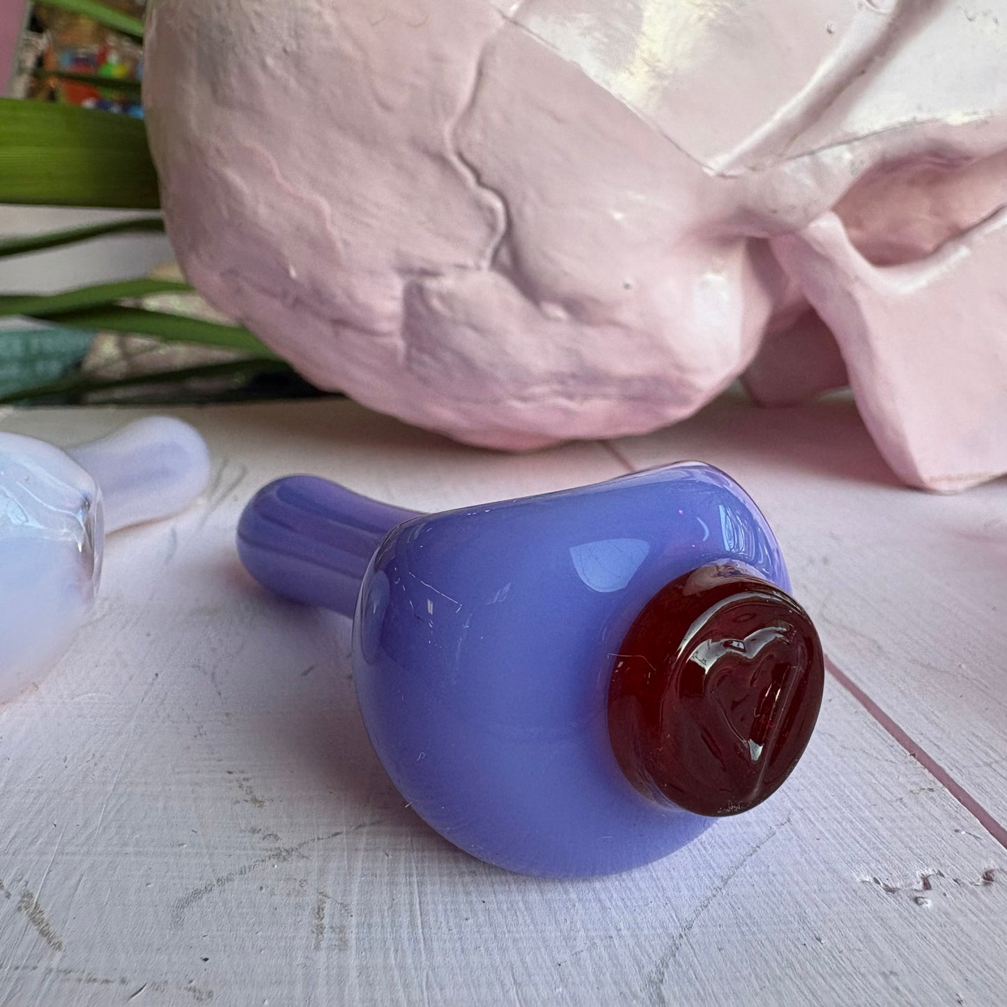 Valentine Heart Glass Pipe