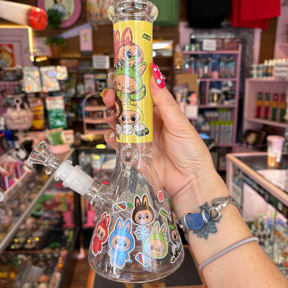 Cute Monster Beaker Bong