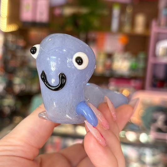 Whale Sherlock Glass Pipe