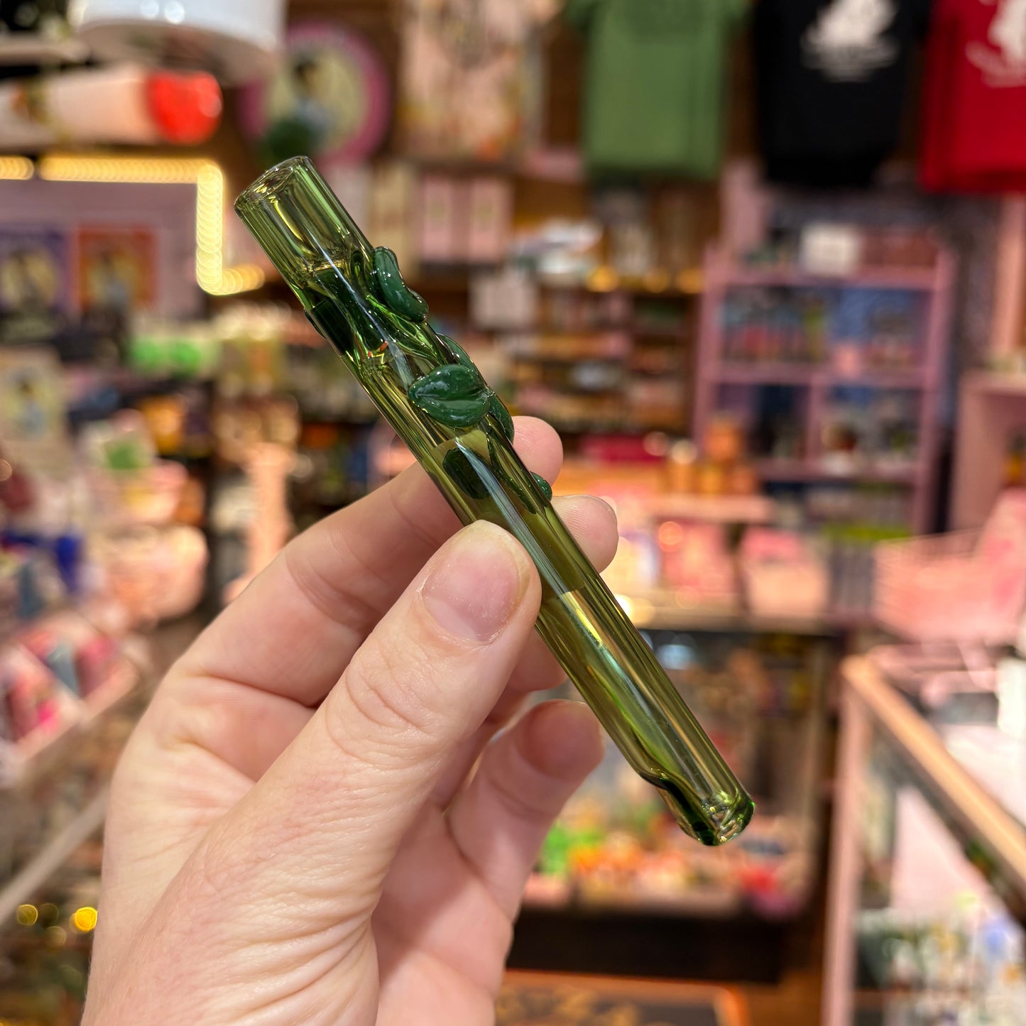 Handmade Glass Chillum One-Hitter